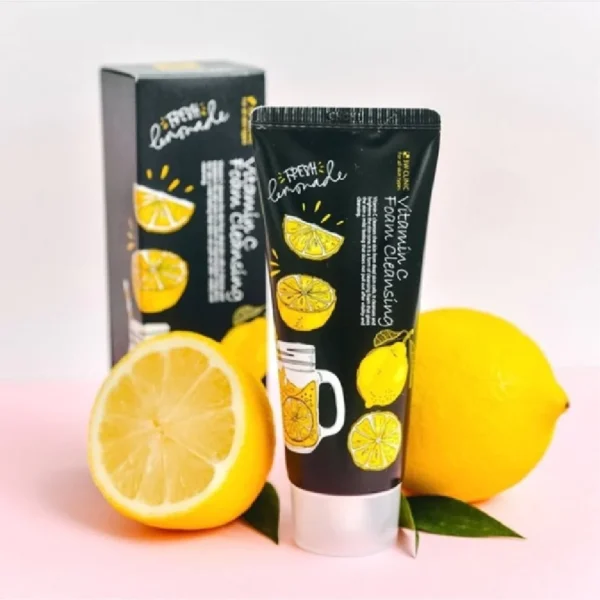 3W Clinic Vitamin C Foam Cleansing 100 ml - Image 2