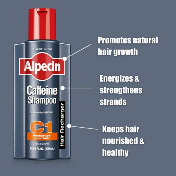Alpecin Caffeine Shampoo C1 – 250ml - Image 3