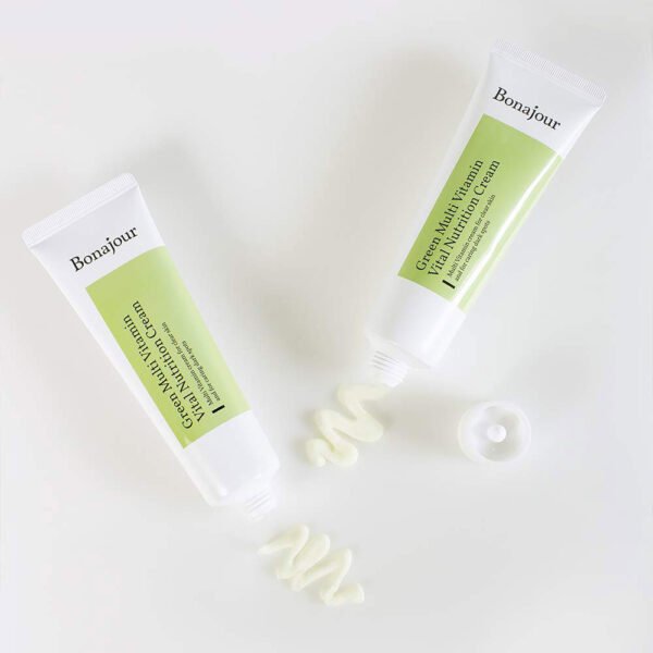 Bonajour Green Multi-Vitamin Vital Nutrition Cream – 50ml - Image 2