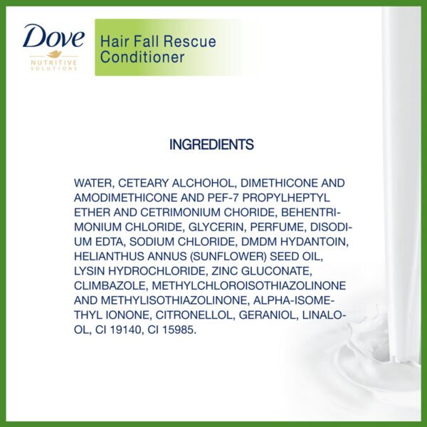Dove Hair Fall Rescue Conditioner – 350ml - Image 4