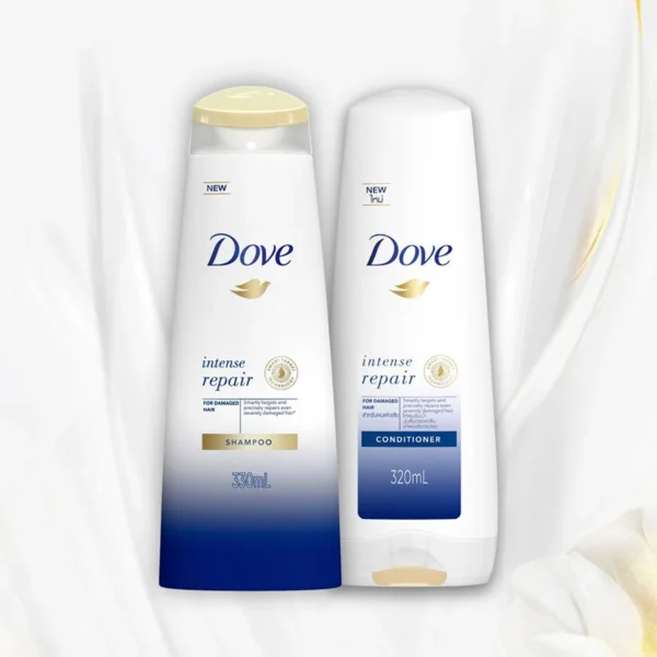 Dove Intense Repair Shampoo – 330ml - Image 2