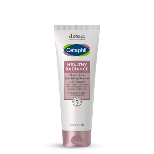 Cetaphil Healthy Radiance Gentle Exfoliating PHA Cleanser- 124ml