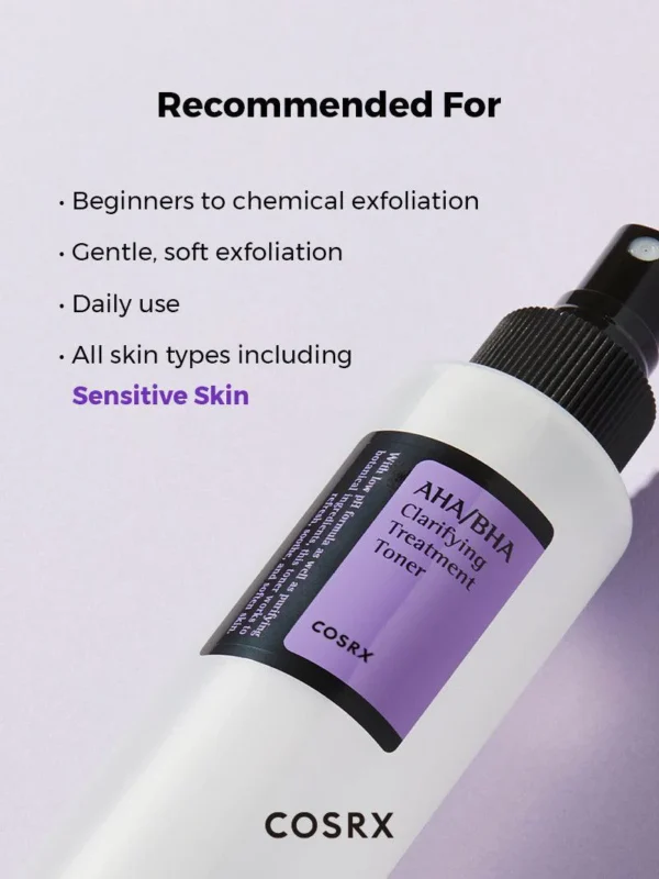 Cosrx AHA BHA Clarifying Treatment Toner – 50ml - Image 5
