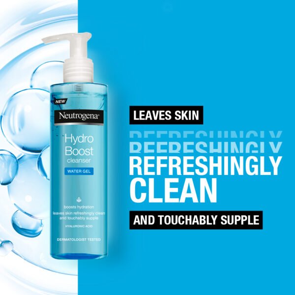 Neutrogena Hydro Boost Water Gel Cleanser 200ml - Image 2