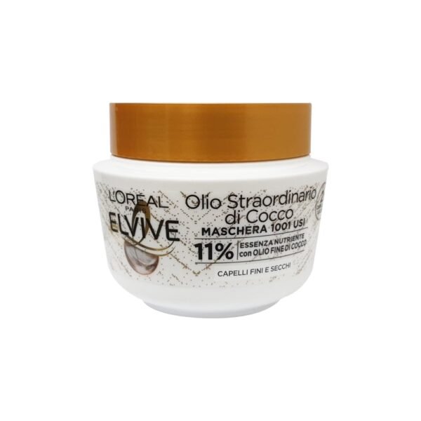 Loreal Paris Elvive Extraordinary Oil Coco Hair Mask 300ml - Image 2