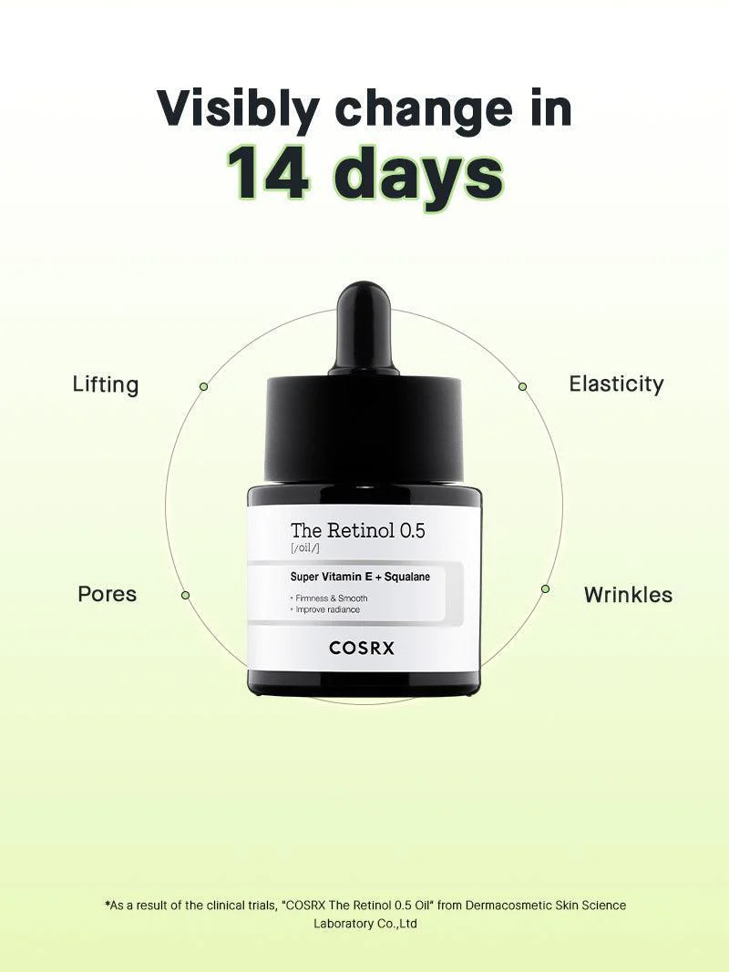 Cosrx The Retinol 0.5 Oil 20ml - Image 4