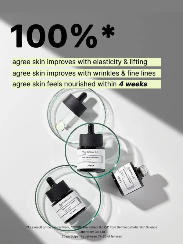 Cosrx The Retinol 0.5 Oil 20ml - Image 5