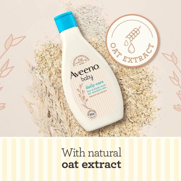 Aveeno Baby Daily Care Hair and Body Wash 250 ml - Image 2