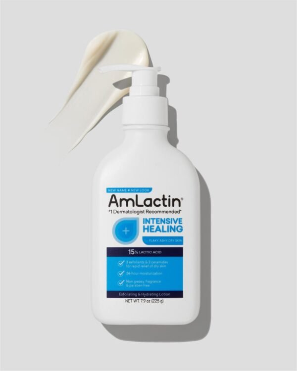 Amlactin Intensive Healing Lotion with 15% Lactic Acid AHA - Image 3