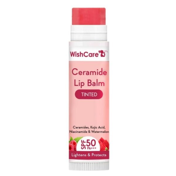 Wishcare Ceramide Lip Balm with SPF 50 PA+++ (Tinted)
