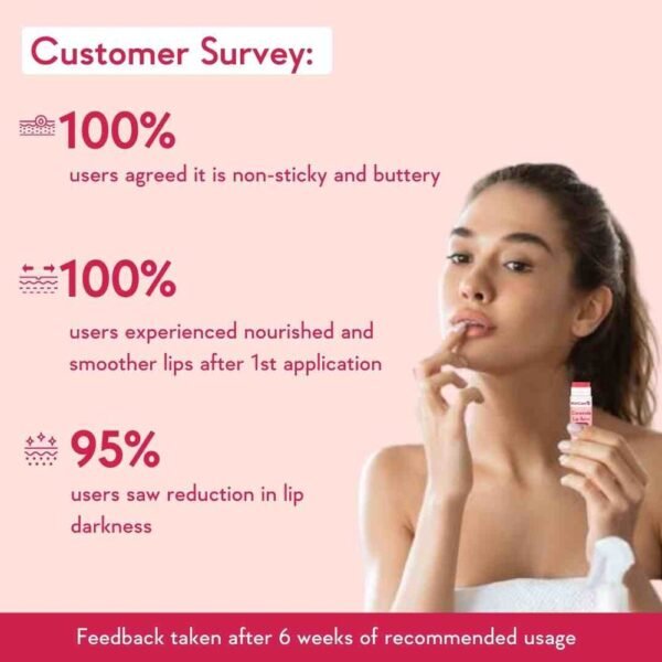Wishcare Ceramide Lip Balm with SPF 50 PA+++ (Tinted) - Image 5