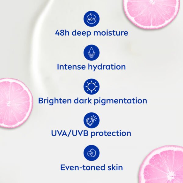 Nivea Body Lotion Natural Glow All Skin Types 625 ml - Image 5