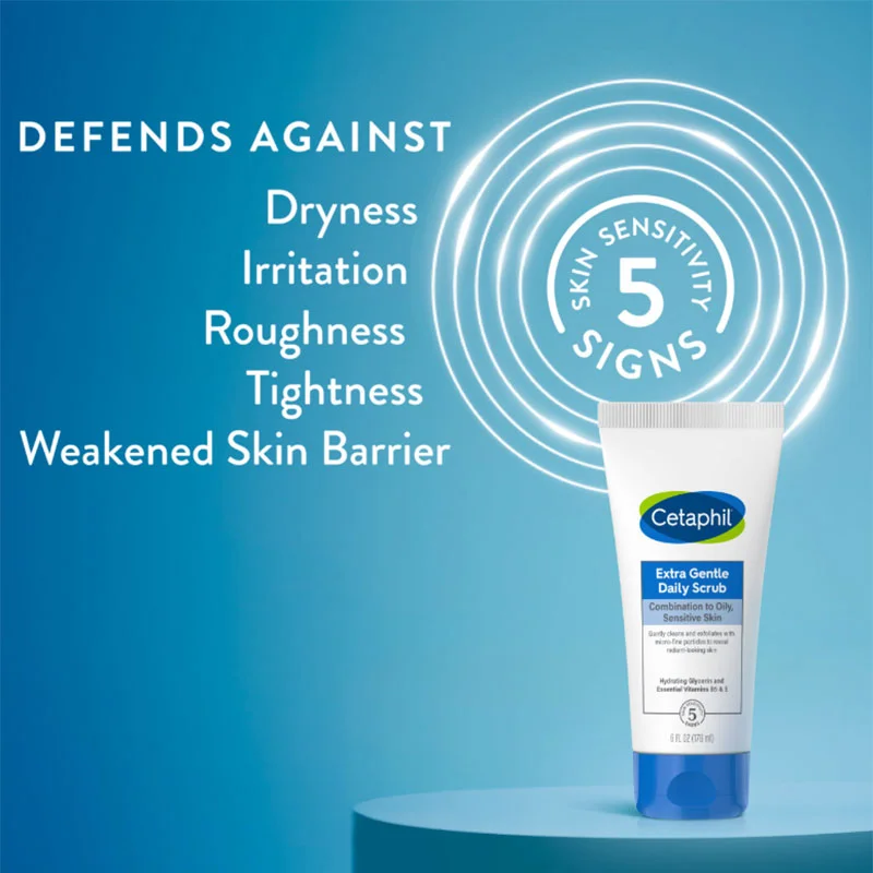 Cetaphil Extra Gentle Daily Scrub – 178ml - Image 2