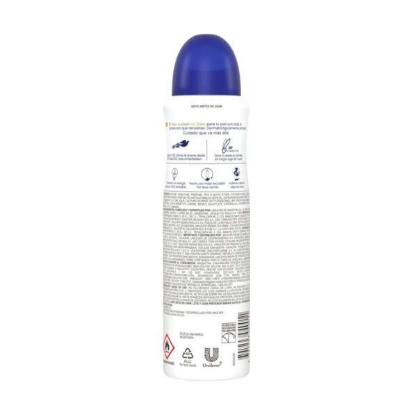 Dove Original 48h Antiperspirant Spray – 150ml - Image 2