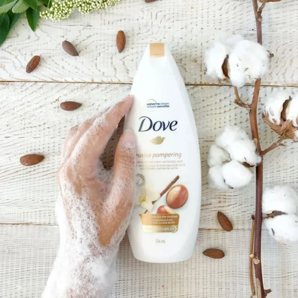 Dove Pampering Body Wash Shea Butter with Warm Vanilla – 500ml - Image 2