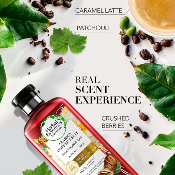 Herbal Essences Arabica Coffee Fruit Shampoo For Hair Volume (400ml) - Image 4