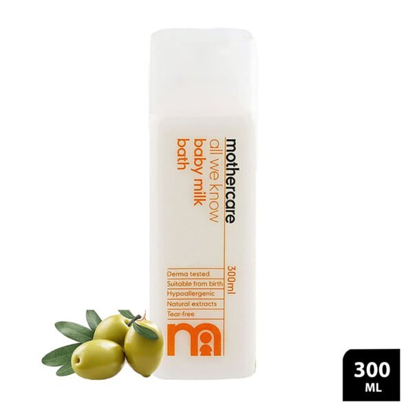 Mothercare All We Know Baby Bath Milk 300ml - Image 2