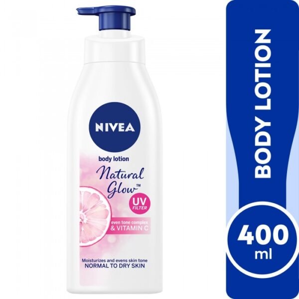 Nivea natural glow body lotion 400ml - Image 2