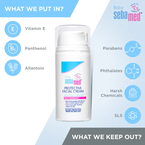Sebamed Baby Protective Facial cream 100ml - Image 2