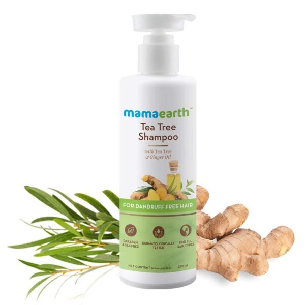 Mamaearth Tea Tree Anti Dandruff Shampo 250ml - Image 4