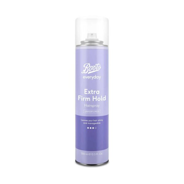 Boots Everyday Unperfumed Hairspray Extra Firm Hold 300ml