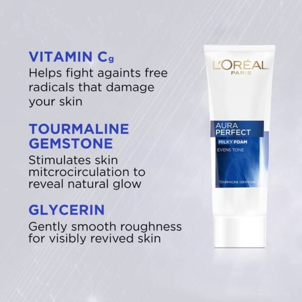 L'Oreal Aura Perfect Milky Foam 100ml - Image 4