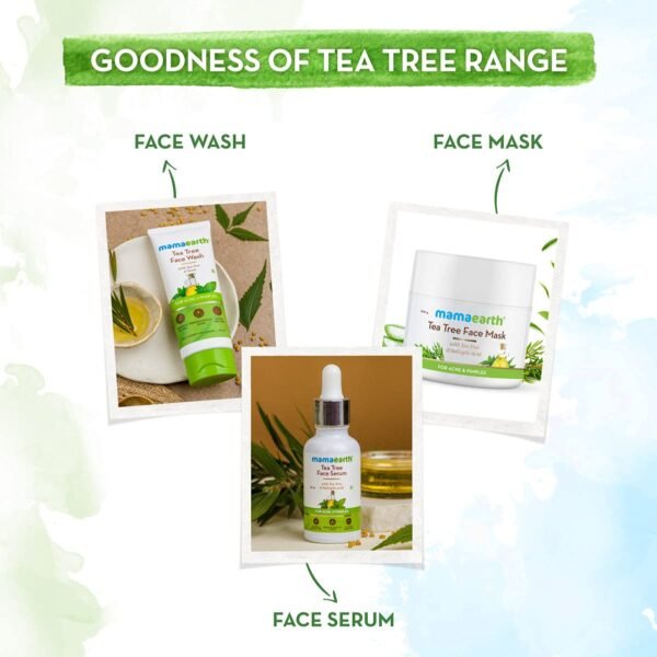 Mamaearth Tea Tree Oil-Free Face Moisturizer - 80 gm - Image 4