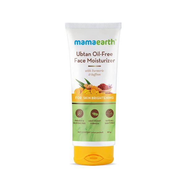 Mamaearth Ubtan Oil-Free Face Moisturizer 80bg