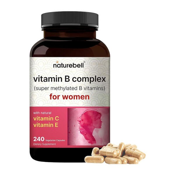 NatureBell Vitamin B Complex for Women – 240 Capsules