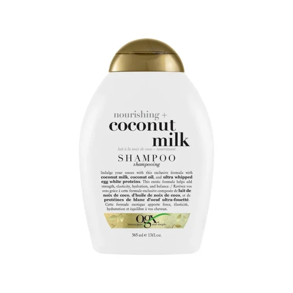 OGX Nourishing Coconut Milk Shampoo – 385ml