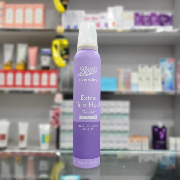 Boots Everyday Extra Firm Hold Mousse 200ml - Image 2