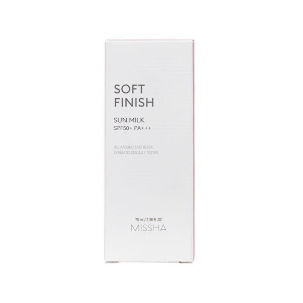 Missha All Around Safe Block Soft Finish Sun Milk SPF50+ Or PA+++ - Image 4