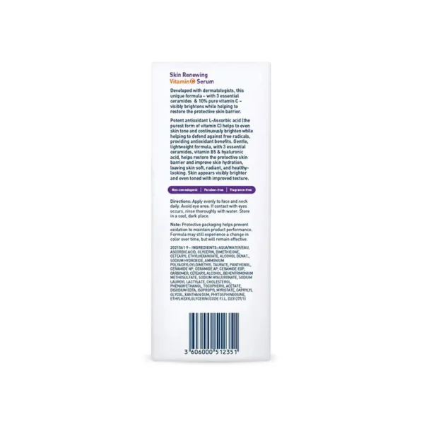 CeraVe Skin Renewing Vitamin C Serum – 30ml - Image 3
