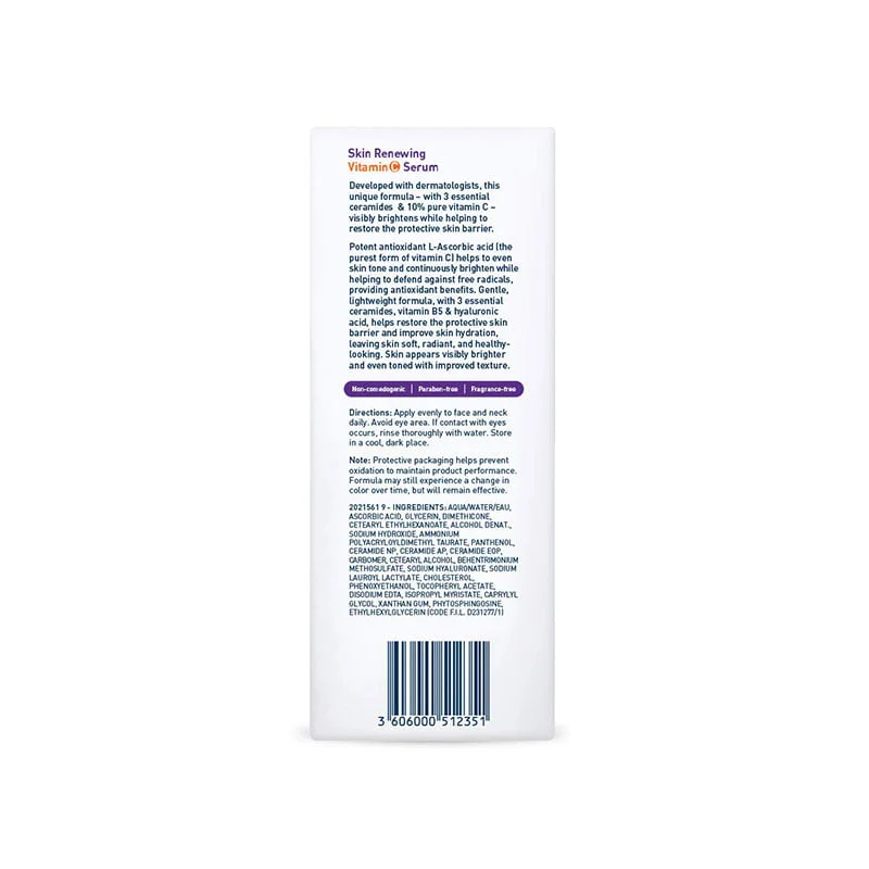CeraVe Skin Renewing Vitamin C Serum – 30ml - Image 3