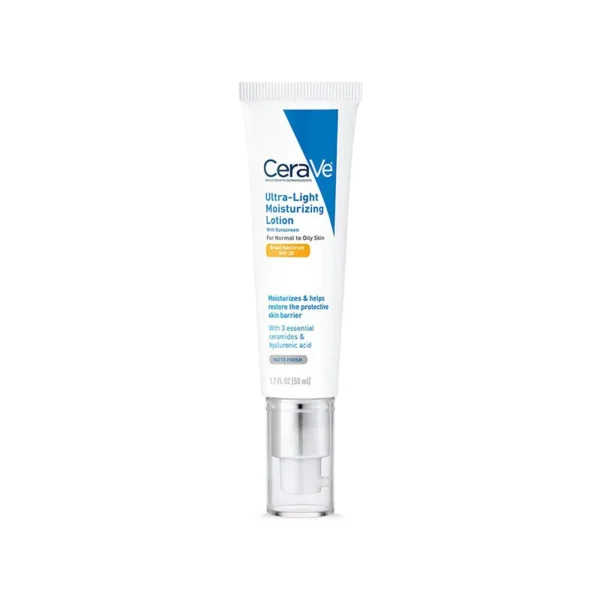 CeraVe Ultra-Light Moisturizing Face Lotion with SPF 30 – 50ml - Image 2