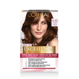 L’Oreal Paris Excellence Creme Permanent Hair Color Mahogany Copper 4.45