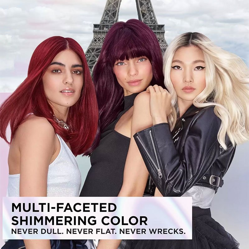 L’Oreal Paris Feria Multi-Faceted Shimmering Permanent Hair Color Chocolate Cherry 36 - Image 2