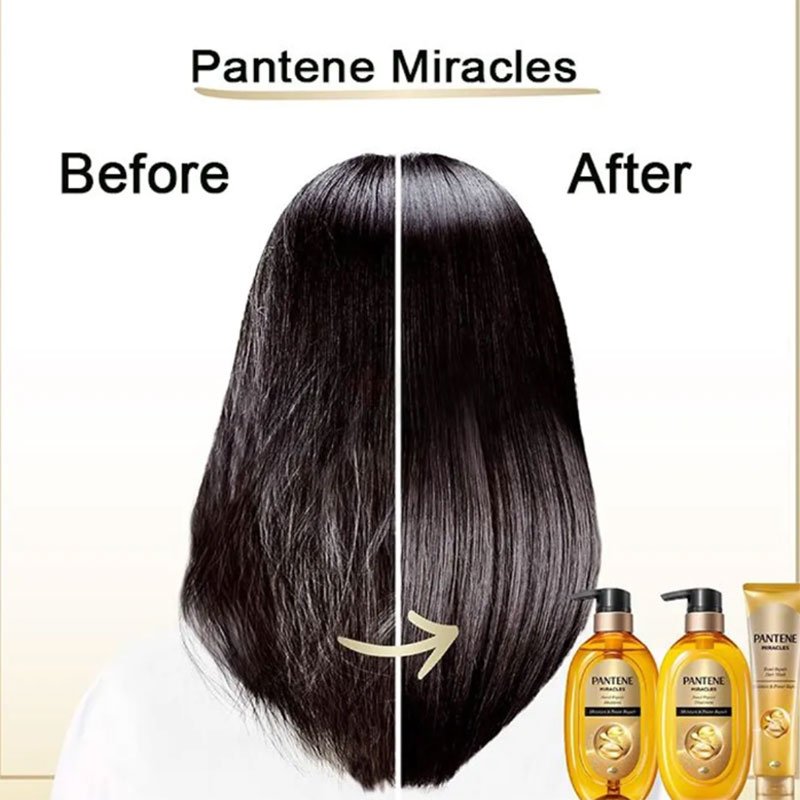 Pantene Miracles Bond Repair Shampoo with Moisture & Power Repair – 440ml - Image 2
