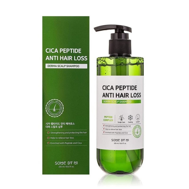 Some by mi cica peptide Anti Hair Loss Derma Scalp Shampoo – 285ml - Image 2