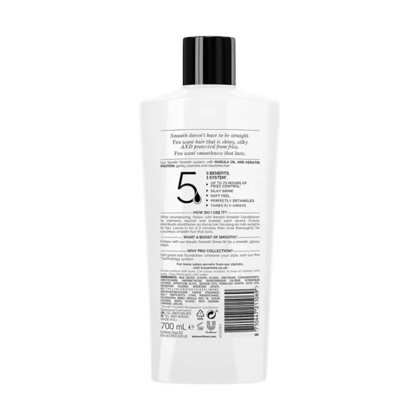 TRESemmé Keratin Smooth Conditioner – 700 ml - Image 2
