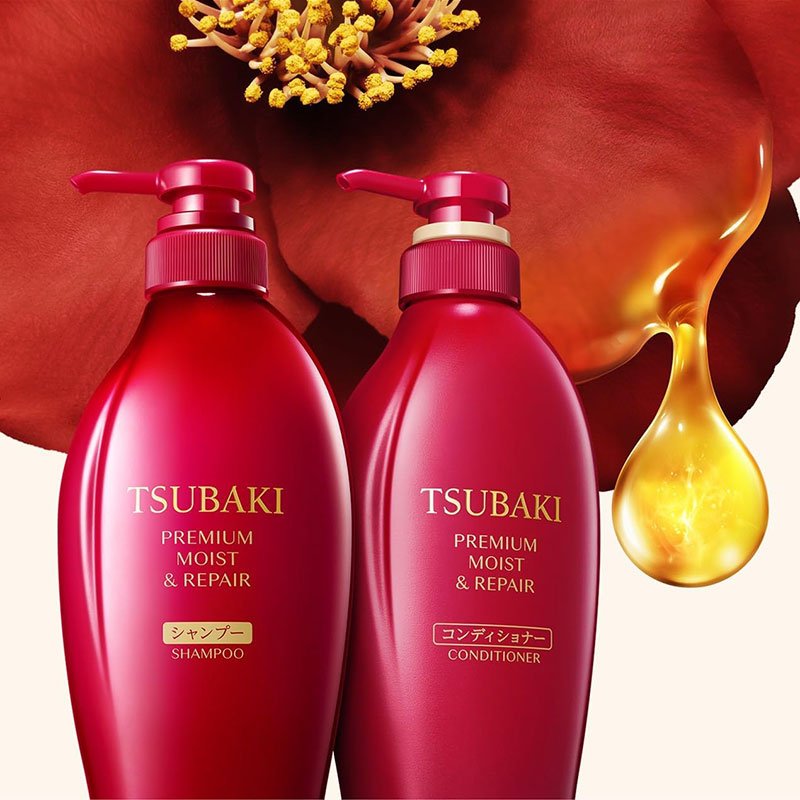 TSUBAKI Premium Moist & Repair Conditioner – 450ml - Image 2