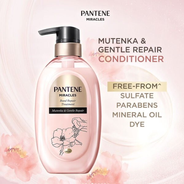 Pantene Miracles Bond Repair Treatment with Mutenka & Gentle Repair – 440ml - Image 2
