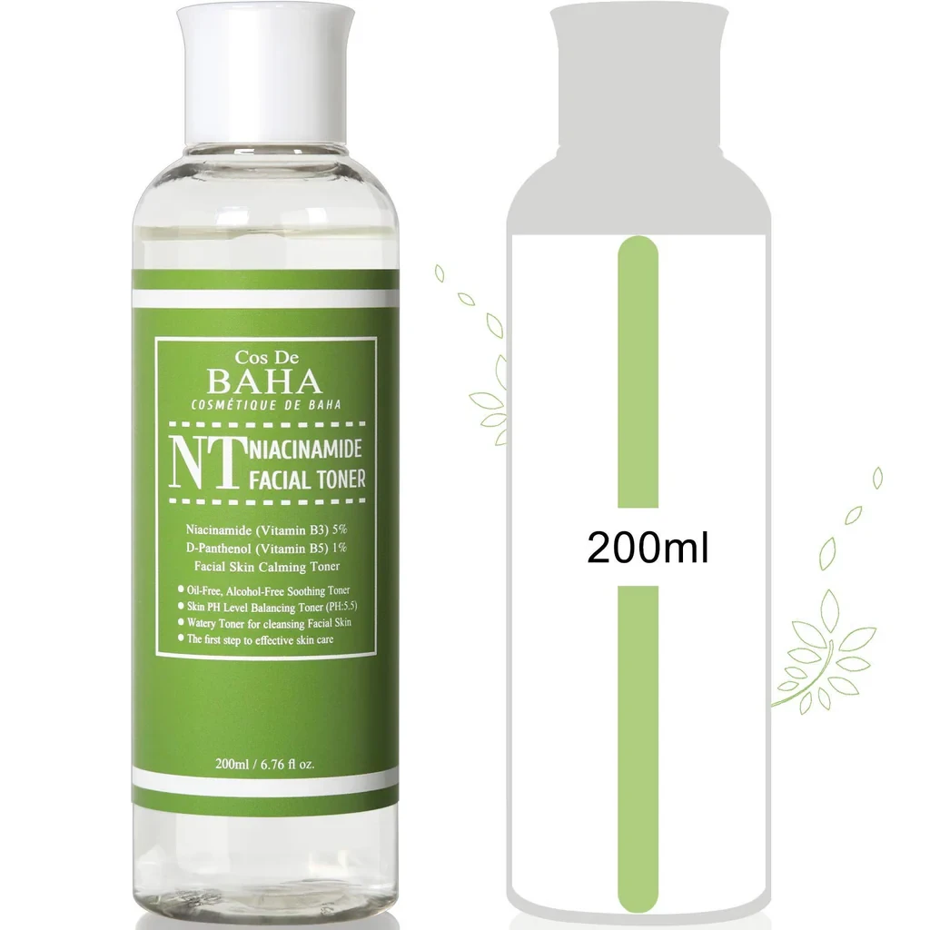 Cos De BAHA Niacinamide Facial Toner 200ml - Image 2