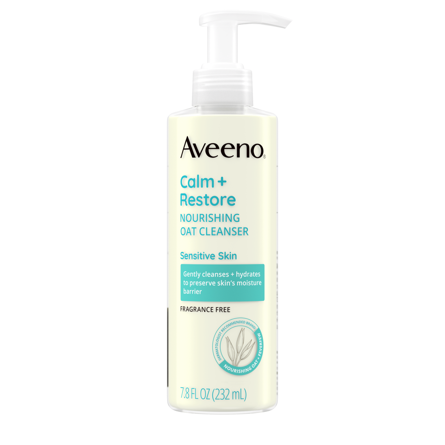 Aveeno Calm Restore Nourishing Oat Cleanser 232ml
